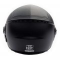 Mmg Helmets Open Face Pilot Style Integrated Flip Up Visor Dot Model 28 Xl Matte Black