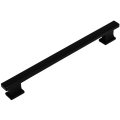 Cosmas 5 Pack 702-192fb Flat Black Contemporary Cabinet Hardware Handle Pull 7-1 2 Inch 192mm Hole Centers 
