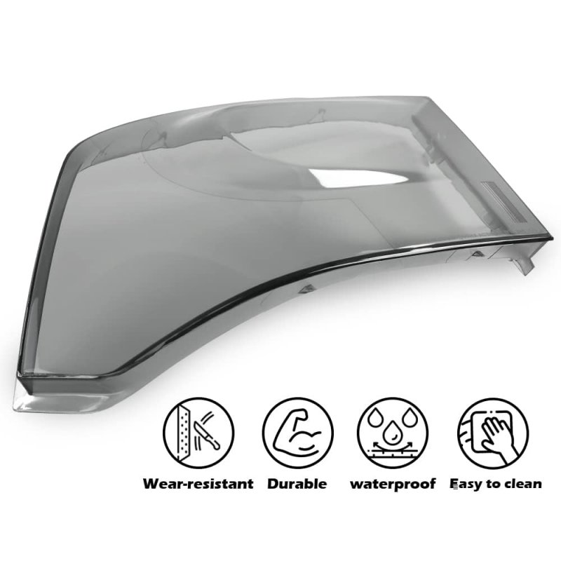 Headlight Lamps Cover For 2009 2010 Dodge Ram 1500 For 2500 3500 68001484ae 68001484ag Smoky