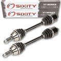 2 Pc Sixity Xt Rear Left Right Axle For Polaris Sportsman 550 2009 A09zn55fx Xp International 4x4 