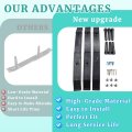 Gtpartes Gtparts Tailgate Trim Panel Bracket Compatible With 1987-1996 Ford F150 F250 F350 E7tb-9942502 E7tb-9942596