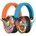 Prohear 032 2 Pack Kids Ear Protection Nrr 25db Adjustable Headband Safety Earmuffs For Sports Events Concerts Airports Orange 
