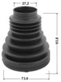 Febest 1615-203 Inner Cv Joint Boot Kit 