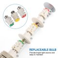 Baomain Ac 220v Industrial Tower Led Signal Track Stack With Buzzer Alarm Indicator Lamp Red Green Yellow Flash Light Lta-502wj