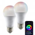 Satco S11253 9 5a19 Led Rgb Tw Sf 2pk 6 Pack