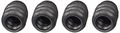 Quality Brake Parts 16053 Pin Boot Kit For Rear Disc Caliper Guide Pins Machined Finish 