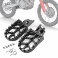 Iuvwisn Dirt Bike Foot Pegs Motorcyclepegs Wider Foot Rest Pedal Cnc For Crf150r 07-23 Crf250r 04-23 Crf450r 02-23 Crf250l