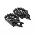 Iuvwisn Dirt Bike Foot Pegs Motorcyclepegs Wider Foot Rest Pedal Cnc For Crf150r 07-23 Crf250r 04-23 Crf450r 02-23 Crf250l