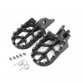 Iuvwisn Dirt Bike Foot Pegs Motorcyclepegs Wider Foot Rest Pedal Cnc For Crf150r 07-23 Crf250r 04-23 Crf450r 02-23 Crf250l