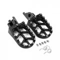 Iuvwisn Dirt Bike Foot Pegs Motorcyclepegs Wider Foot Rest Pedal Cnc For Crf150r 07-23 Crf250r 04-23 Crf450r 02-23 Crf250l