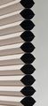 Redi Shade Z14c2061450 Simple Fit Made To Width Custom Cordless Honeycomb Cellular Shades 20 3 4-inch By 72-inch Cream Blackout 