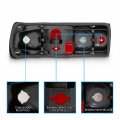 Amerilite Replacement Taillights Red Clear Lens For 86-91 Mercedes Benz S Class W126 Passenger And Driver Side