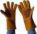 Zaoproteks Zp1709 Cowhide Leather Heat Resistant Welding Gloves