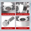 5x110 To 5x114 3 Wheel Adapters 1 In Bore 65 1mm For Chevrolet Cobalt Hhr Pontiac G5 T6 Billet Aluminum Conversion Spacers 12x1