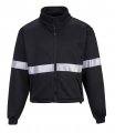 Portwest Us365 Men S Premium Hi Vis Reflective Waterproof 3-in-1 Bomber Jacket Yellow Black 6x-large 