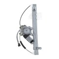 Electric Power Window Regulator With Motor For Mitsubishi Mirage 1997-2001 Rear Left And Right 2-pc
