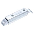1 Pcs Slide Entry Slam Latch 4 6 Inch Automatic Spring Door Bolt Lock Zinc Plated Iron Cabinet Hardware Latches For Industrial 