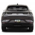 Ipick Image Compatible With Ford Mustang Mach-e Real Carbon Fiber Finish Abs Plastic License Plate Frame