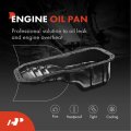 A-premium Engine Oil Pan Sump With Drain Plug Compatible Toyota Corolla 1993-1997 L4 1 6l Sedan