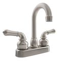 Dura Faucet Df-pb150c-sn Classical Rv Bar 6 Tall Spout Brushed Satin Nickel Finish For Recreational Vehicles Campers Travel 