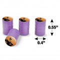 Looney Tunes Daffy Duck Tire Rim Wheel Aluminum Valve Stem Caps