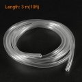 Uxcell Pvc Clear Vinyl Tubing 8mm 5 16 Id 10mm 3 8 Od 10ft Plastic Pipe Air Water Hose With Clamps