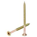 30pcs M6x80mm Phillips Flat Head Sheet Metal Screws Carbon Steel Cross Drive Self Tapping Wood Chipboard Screw For Color 