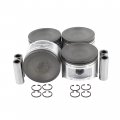 Dnj P624 40 Oversize Piston Set For 1991-1998 Nissan 240sx Altima 2 4l Dohc L4 16v 2389cc Ka24de 