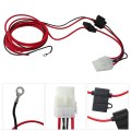 Version C90-907 Truck Cap Wiring Harness For Third Brake Light And 12 Volt Dome 