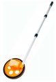 Precise Digital Distance Wheel Diameter 5a  14 3 Cm Counter Up To 9999 99 M Extendable Handle4 3 87 Counting Speed 360rpm For 