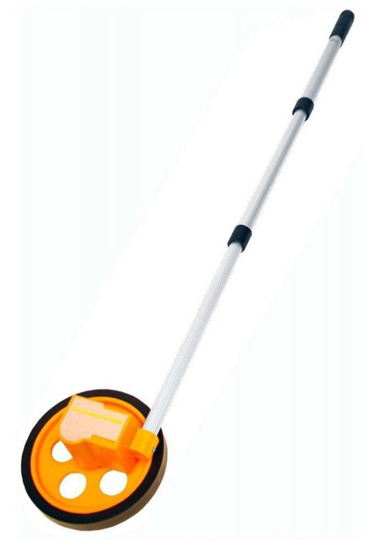 Precise Digital Distance Wheel Diameter 5a  14 3 Cm Counter Up To 9999 99 M Extendable Handle4 3 87 Counting Speed 360rpm For
