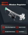 Front Left Power Window Regulator Without Motor For 2000 2001 2002 2003 2004 2005 Cadillac Deville 740 520 17801304 25714290