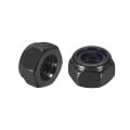40pcs M8 X 1 25 Nylon Insert Hex Lock Nuts 304 Stainless Steel Self-locking Stop Nut For Industrial Construction Fasteners 