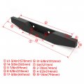Kuafu Rear Bumper Compatible With 1993-2011 Ford Ranger Pickup Heavy-duty Steel