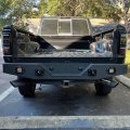 Kuafu Rear Bumper Compatible With 1993-2011 Ford Ranger Pickup Heavy-duty Steel