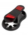 Uxcell Car Interior Self Adhesive Black Plastic Rubber Cup Bottle Holder