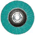 3m Flap Disc 577f T27 Giant Alumina Zirconia Dry Wet 4-1 2 Diameter 36 Grit 5 8 -11 Thread Size Pack Of 1