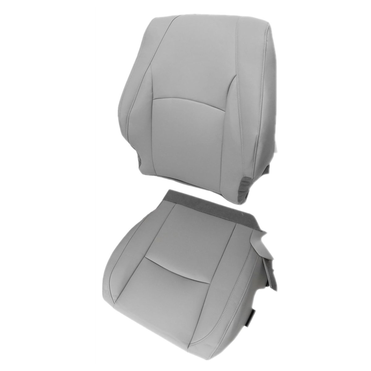 Driver Bottom Top Leather Seat Covers Gray For Lexus Rx350 Rx400 2004 2005 2006 2007 2008 2009