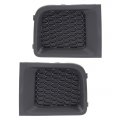 Front Bumper Grille Insert Pair For Jeep Renegade 2015 2016 2017 2018 Outer Textured Bezel Replacement Ch1038176 Ch1039176 