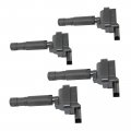 4 Piece Engine Ignition Coil Set Direct Fit For 1 8l Mercedes-benz C250 Slk250 