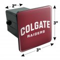 Colgate University Raiders Logo Tow Trailer Hitch Cover Plug Insert 2