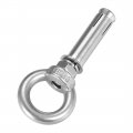 Uxcell M8 X 60 Expansion Eyebolt Eye Nut Screw With Ring 304 Stainless Steel Anchor Raw Bolts 2 Pcs