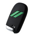 Jungle Green Slash Silicone Key Fob Cover For Dodge Charger Challenger Srt Hornet Rt Dart Durango Journey 5 Button Remote Case 