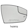 Spieg Passenger Side Mirror Glass Replacement For Ford Escape 2013-2016 C-max 2013-2018 Heated With Backing Plate Right