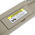 Ocpty Left Driver Side Warm Gray Sun Visor Without Sunroof Fit For 2006 2007 2008 2009 2010 2011 Honda Civic 83280-sna-a01ze
