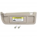 Ocpty Left Driver Side Warm Gray Sun Visor Without Sunroof Fit For 2006 2007 2008 2009 2010 2011 Honda Civic 83280-sna-a01ze