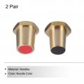 Uxcell 5 16 Inch Battery Terminal Charging Posts Positive Or Negative Connector Post Adapter Female Screws 2 Pair