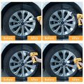 3in And 5in Buffing Polishing Pads Kit 26pcs With Drill Wheel Foam Polisher For Car Waxing 1 4 In Hex Shaft White