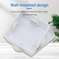 Waterproof Electrical Junction Box Ip65 Abs Plastic Outlet Weatherproof Outdoor Project Enclosure With Cable Gland 5 9 In X 4