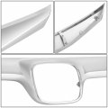 Ho1210127 Front Grille Bar Compatible With Honda Civic 2009-2011 Smooth Chrome